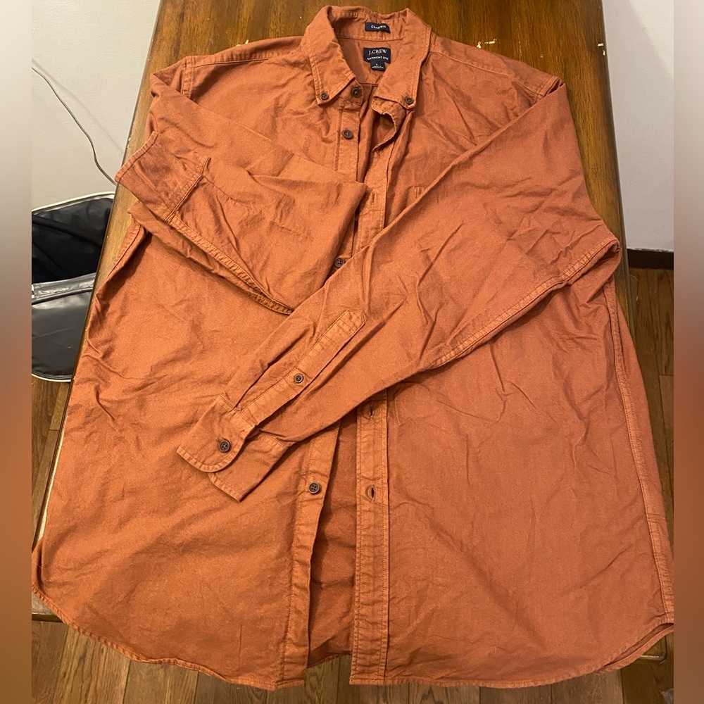 J. Crew Casual Dress/Button Down Shirt || Men’s L